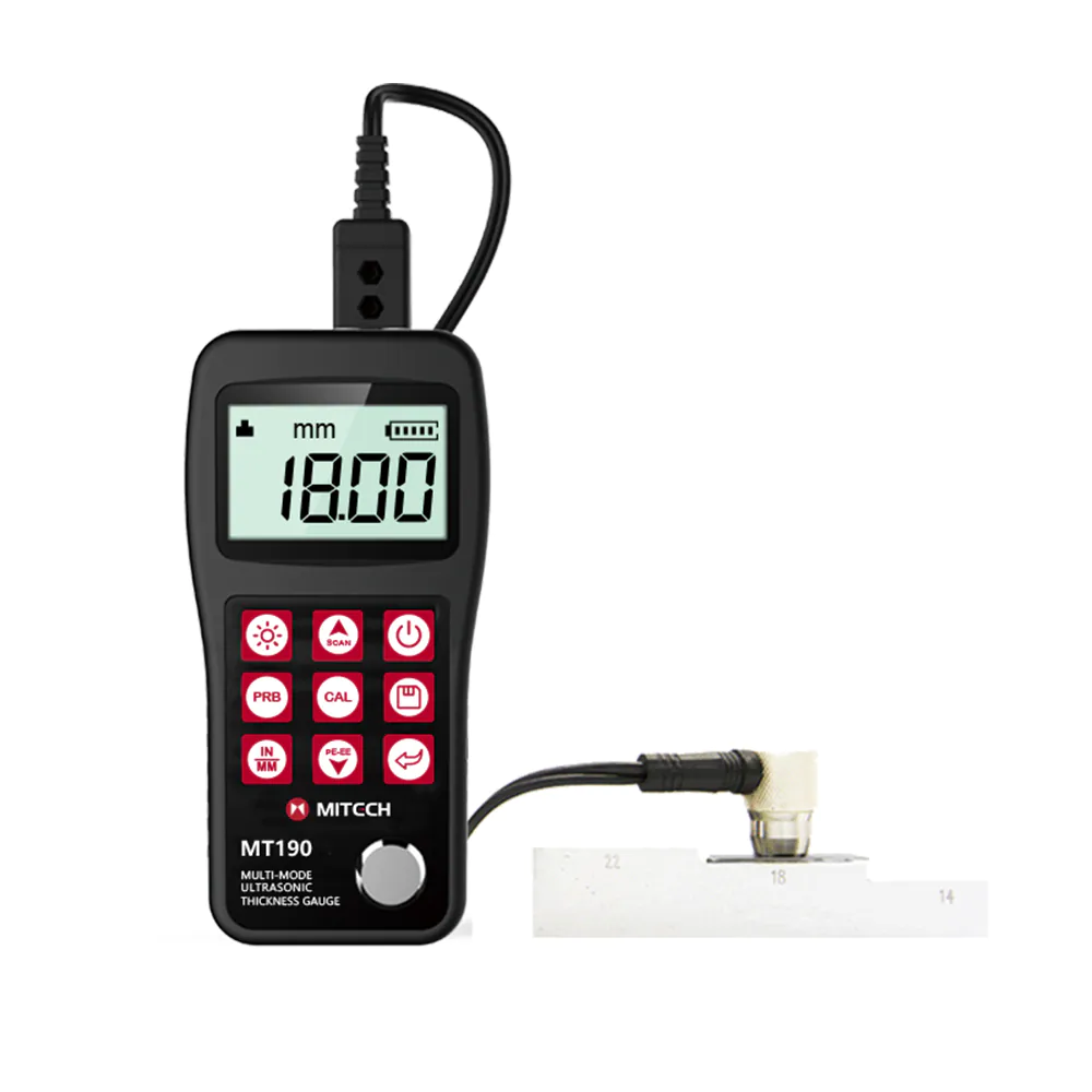 Mitech-MT190-Multi-Mode-Ultrasonic-Thickness-Gauge Alat Ukur Ketebalan Multi Mode MITECH MT180 - Image 1