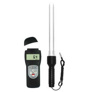 Landtek MC-7825COCOA Cocoa Moisture Meter dengan probe tusuk