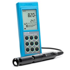 Hanna HI9146 Portable DO Meter lengkap dengan koper dan probe