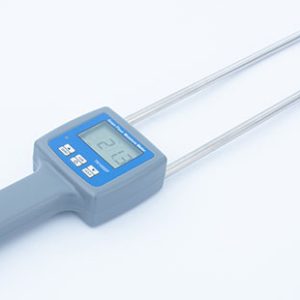 TK100GF Flour Moisture Meter tampilan unit dengan probe panjang