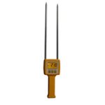 K100S Grain Moisture Meter tampilan unit dengan probe tusuk