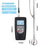 Landtek FM-100V5, Alat Ukur Kecepatan Aliran Air Genggam - Image 2