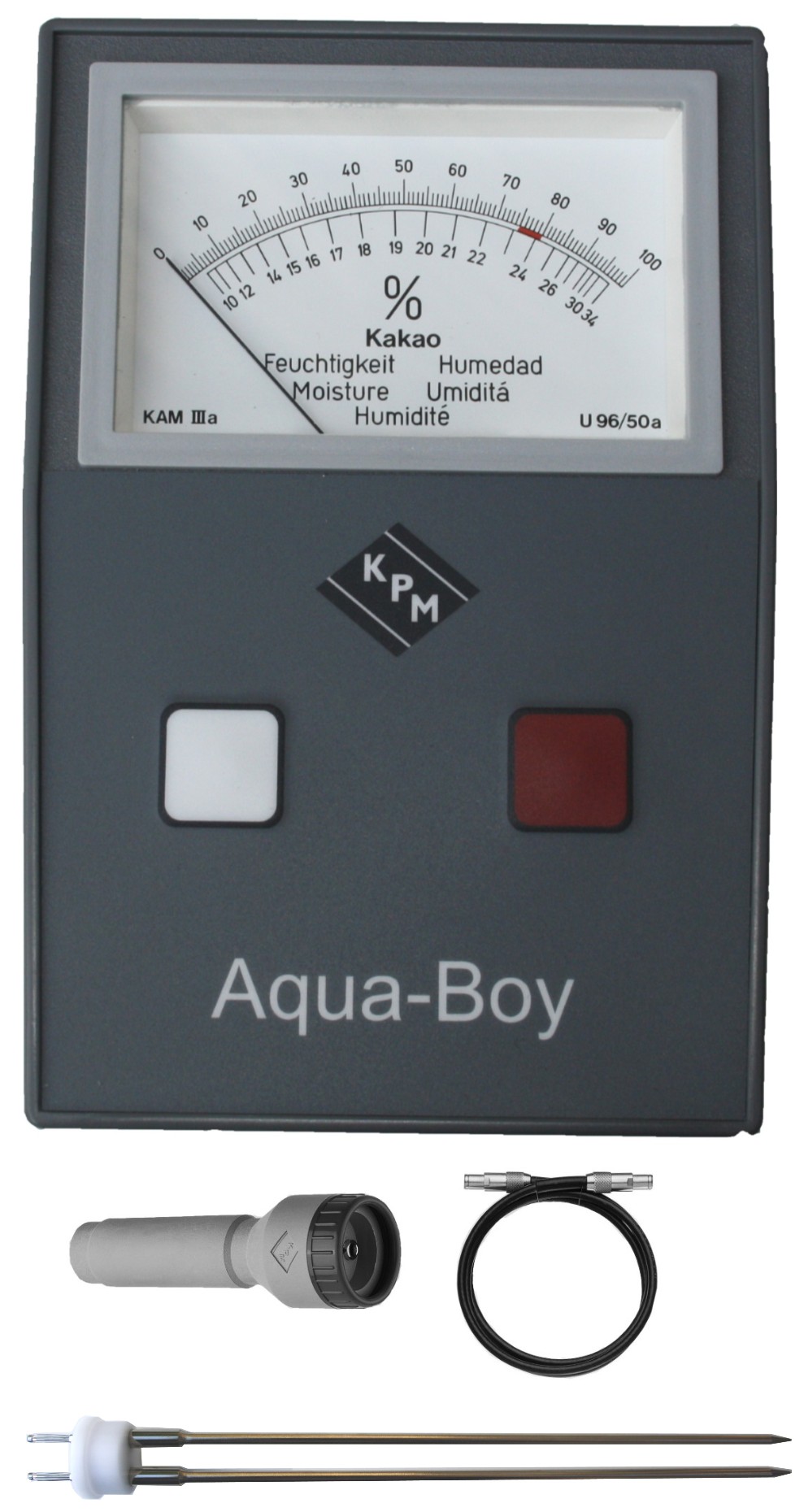 kamiiia_set Aqua-Boy KAMIIIa Set, Moisture Meter Kakao dengan Stab Electrode - Image 1