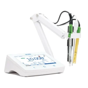 pH ORP ISE EC TDS DO Benchtop Meter Kit Hanna HI6553 Touchscreen Slug